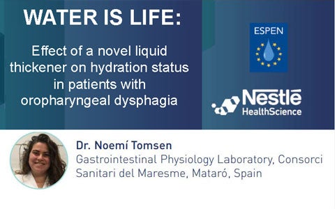 Effect of a novel liquid thickener on hydration status in patients with oropharyngeal dysphagia