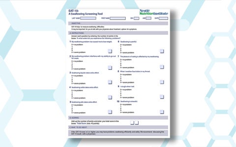 EAT-10 Screening Tool
