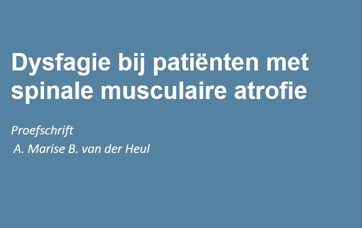 Slikproblemen bij patiënten met spinale musculaire atrofie (SMA)