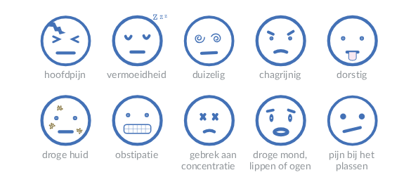 invloed van hydratatie op stemming