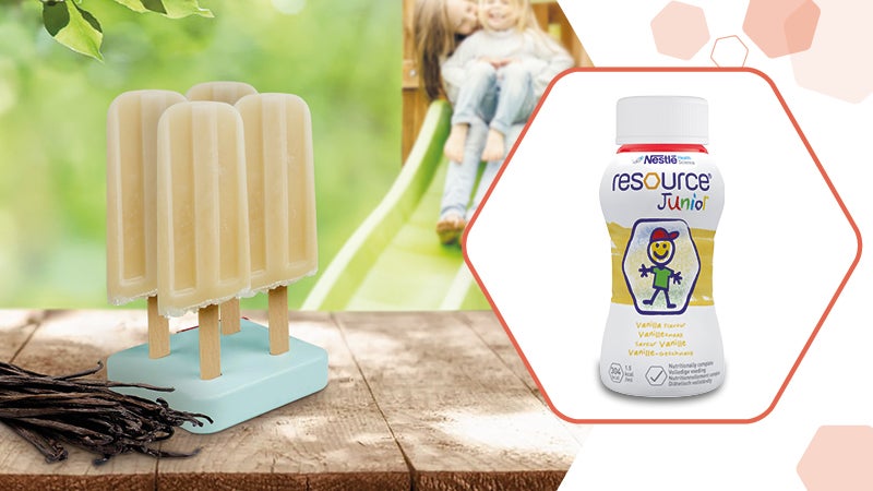 Resource Junior goût vanille sucette glacée